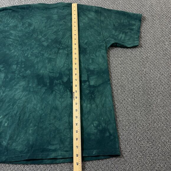 Vintage The Mountain Mens Shirt Size Medium M Short Sleeve Tee T Green Africa - Picture 5 of 9